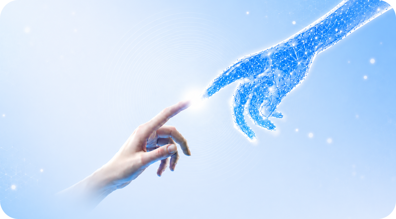 Human and AI collaboration